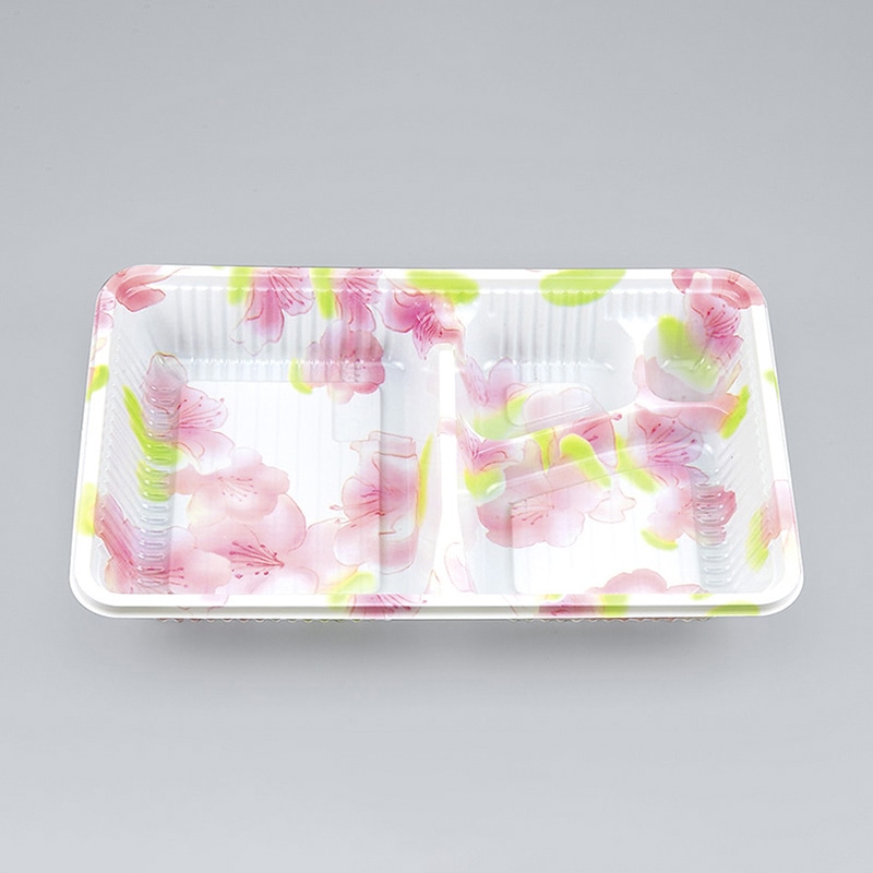 シーピー化成 弁当容器 本体 Z-251(B) 蘭 100枚/袋(ご注文単位12袋)【直送品】