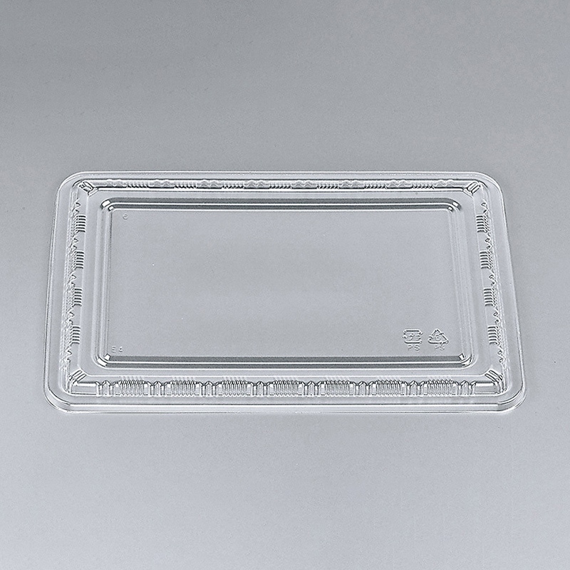 シーピー化成 弁当容器 透明蓋 Z-252(B) 100枚/袋(ご注文単位10袋)【直送品】