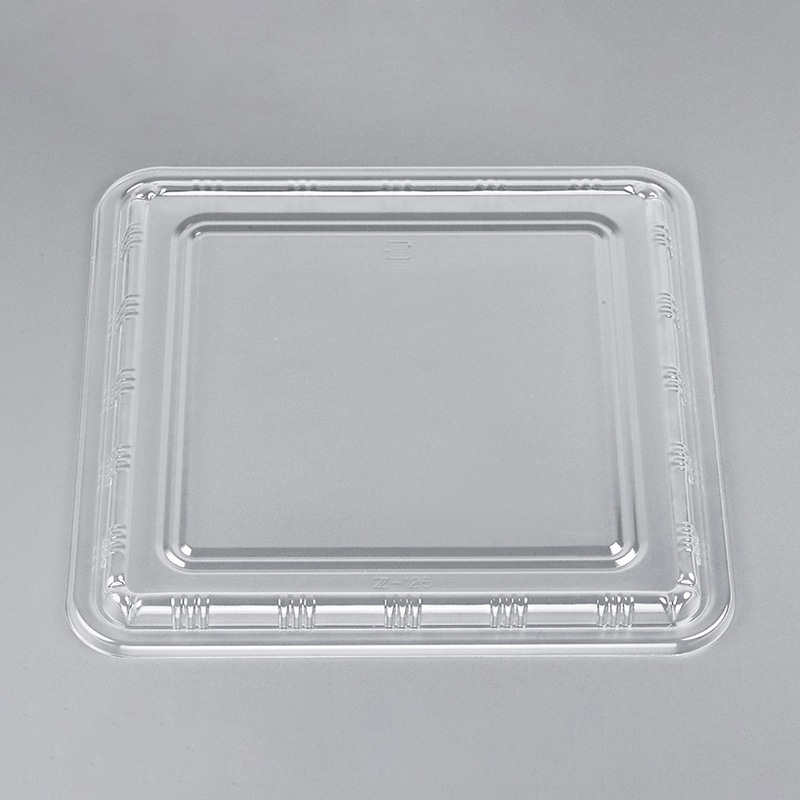 シーピー化成 弁当容器 透明蓋 Z-254(B) 100枚/袋(ご注文単位8袋)【直送品】