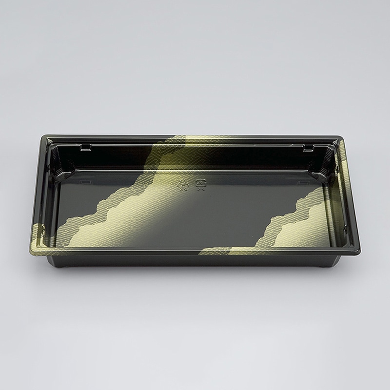 シーピー化成 寿司容器 NU角もり 本体 250（R） さや 50枚/袋（ご注文単位8袋）【直送品】