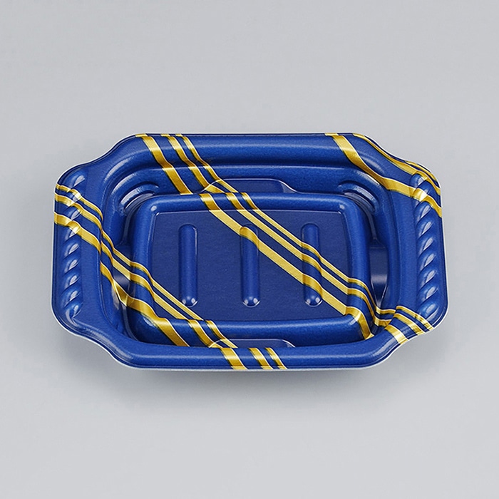 シーピー化成 惣菜容器 TNプレト 本体 15-11 リッチ紺 50枚/袋（ご注文単位32袋）【直送品】