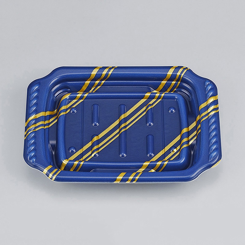 シーピー化成 惣菜容器 TNプレト 本体 18-13 リッチ紺 50枚/袋（ご注文単位18袋）【直送品】