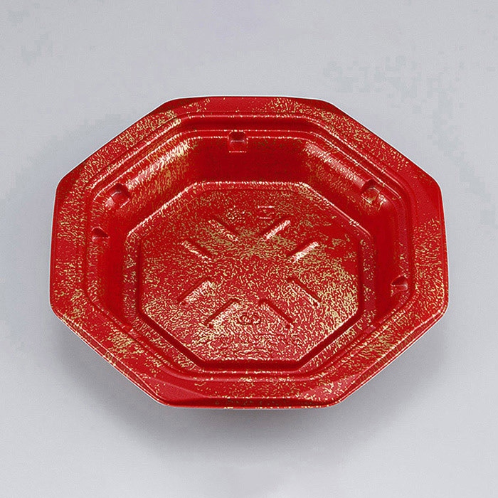 シーピー化成 惣菜容器 BFデリハチ 本体 17-17 珠玉 50枚/袋（ご注文単位18袋）【直送品】