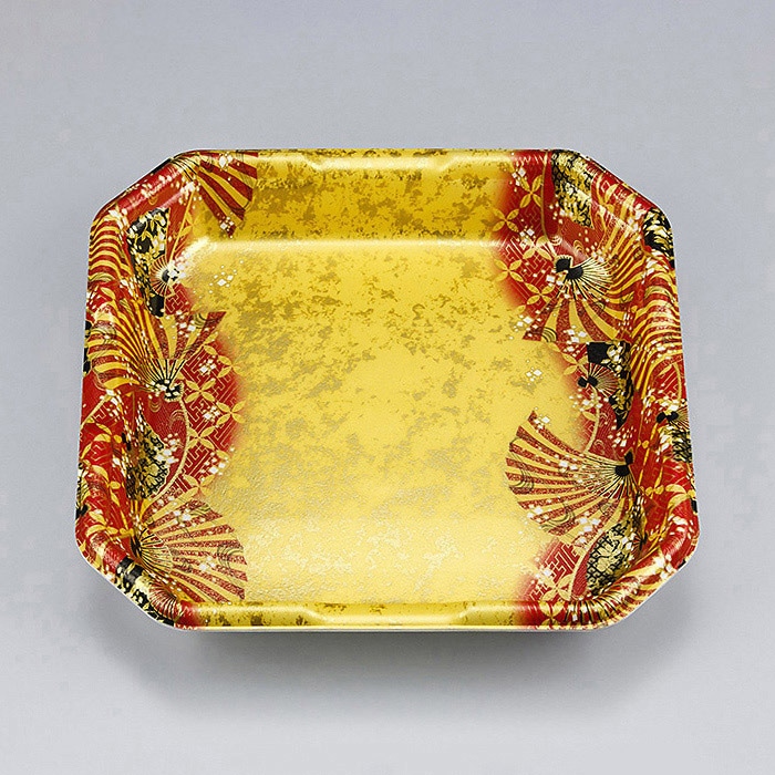 シーピー化成 精肉トレー L-カク 2 俊英金 50枚/袋（ご注文単位12袋）【直送品】