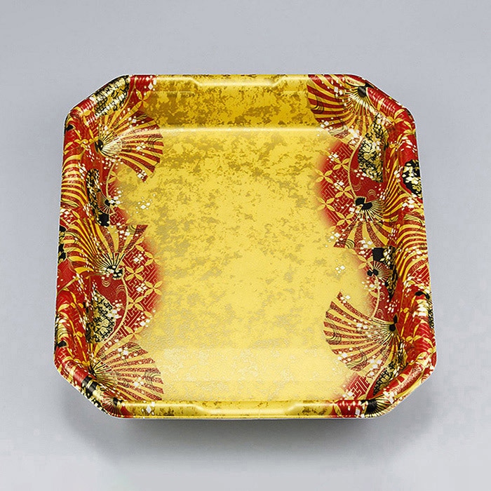 シーピー化成 精肉トレー L-カク 2.5 俊英金 50枚/袋（ご注文単位8袋）【直送品】