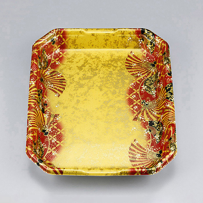 シーピー化成 精肉トレー L-カク 2.8 俊英金 50枚/袋（ご注文単位8袋）【直送品】