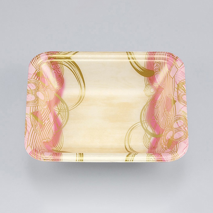 シーピー化成 汎用トレー 新LF 13-30 波瓦桃 100枚/袋（ご注文単位24袋）【直送品】