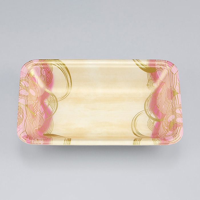 シーピー化成 汎用トレー 新LL 13-30 波瓦桃 100枚/袋(ご注文単位18袋)【直送品】