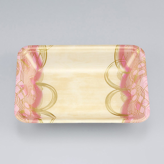 シーピー化成 汎用トレー 新LL 15-30 波瓦桃 100枚/袋（ご注文単位16袋）【直送品】