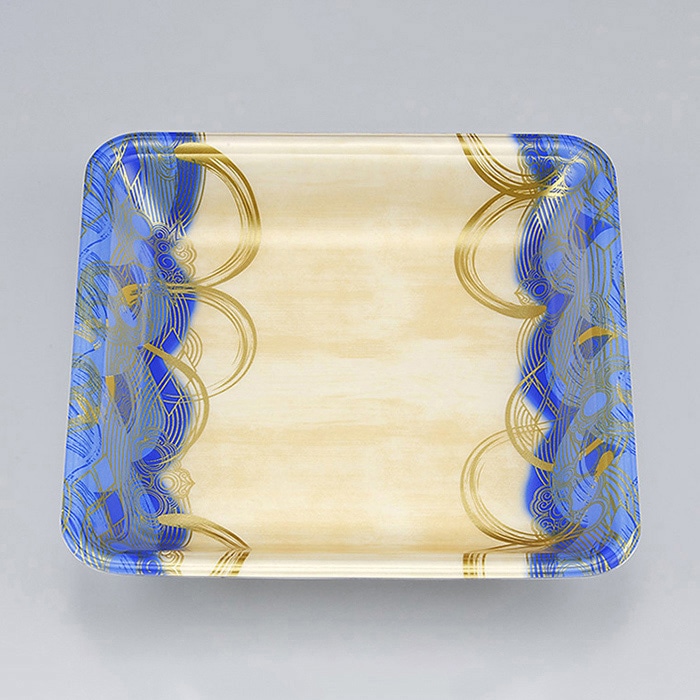 シーピー化成 汎用トレー 新LL 20-30 波瓦青 100枚/袋(ご注文単位12袋)【直送品】