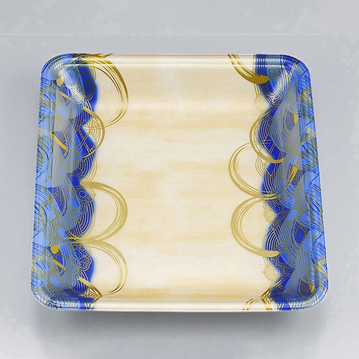 シーピー化成 汎用トレー 新LL 22-30 波瓦青 100枚/袋(ご注文単位12袋)【直送品】