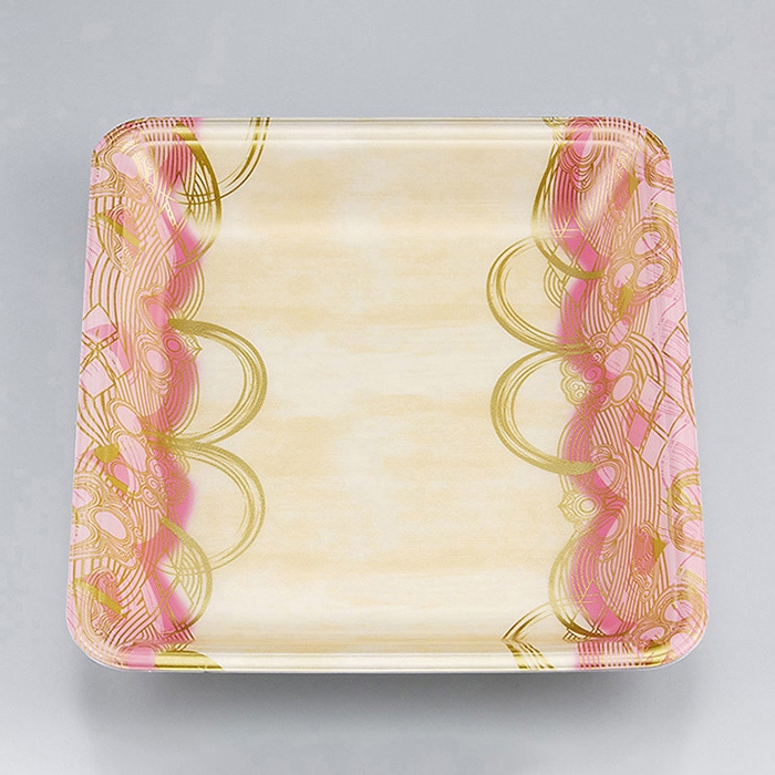 シーピー化成 汎用トレー 新LL 22-30 波瓦桃 100枚/袋(ご注文単位12袋)【直送品】