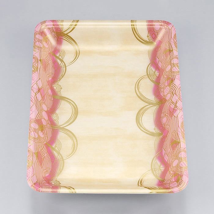 シーピー化成 汎用トレー 新LL 28-30 波瓦桃 100枚/袋(ご注文単位9袋)【直送品】