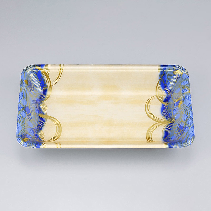 シーピー化成 汎用トレー 新LQ 15-33 波瓦青 100枚/袋(ご注文単位12袋)【直送品】