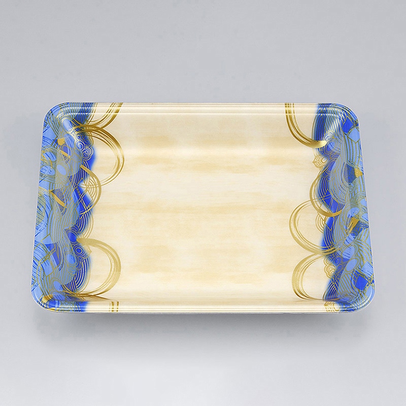 シーピー化成 汎用トレー 新LQ 20-30 波瓦青 100枚/袋（ご注文単位9袋）【直送品】