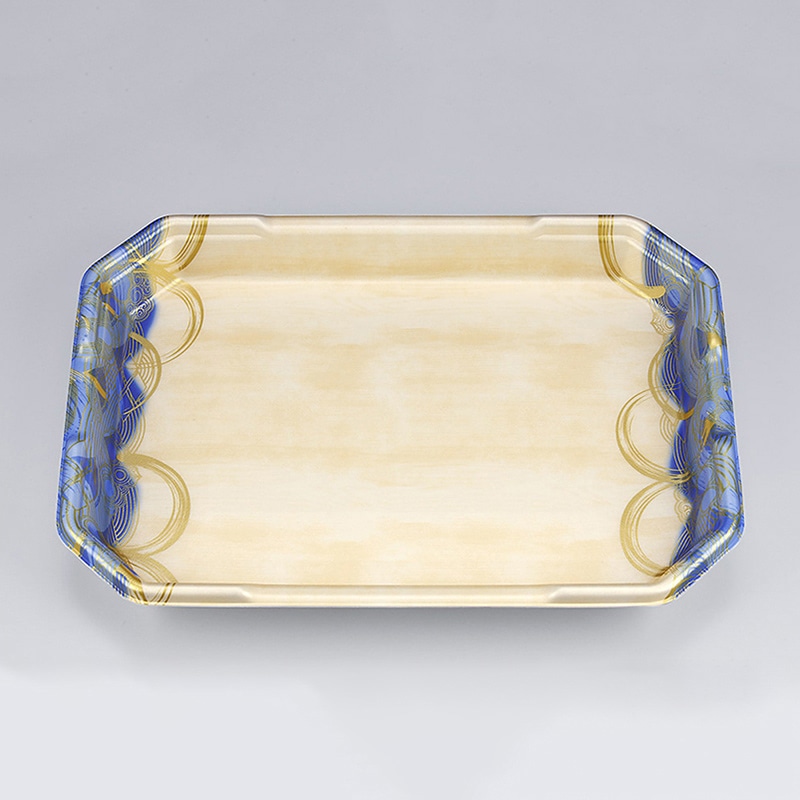 シーピー化成 精肉トレー L-カク 4 波瓦青 50枚/袋(ご注文単位6袋)【直送品】