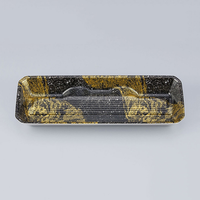 シーピー化成 水産トレー LFS-25-9 玄石 50枚/袋（ご注文単位24袋）【直送品】