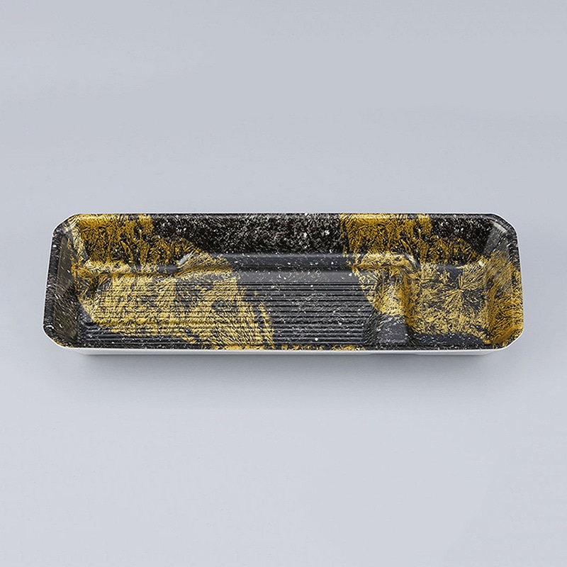 シーピー化成 水産トレー LFS-25-9A 玄石 50枚/袋（ご注文単位24袋）【直送品】