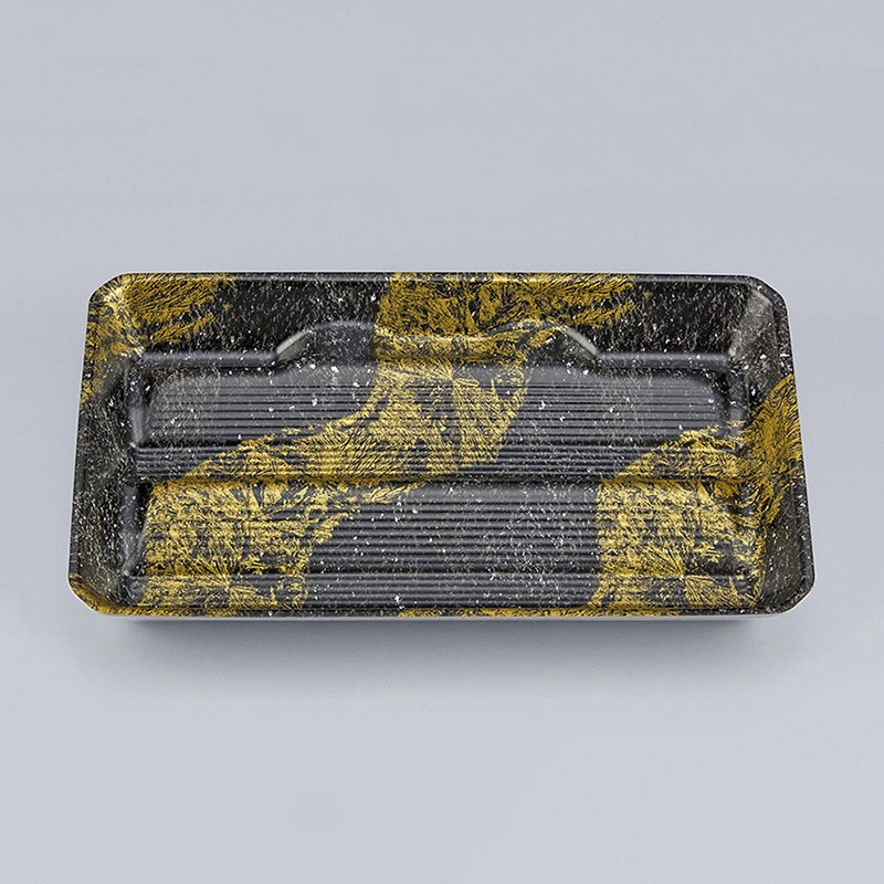 シーピー化成 水産トレー LFS-25-15 玄石 50枚/袋（ご注文単位16袋）【直送品】