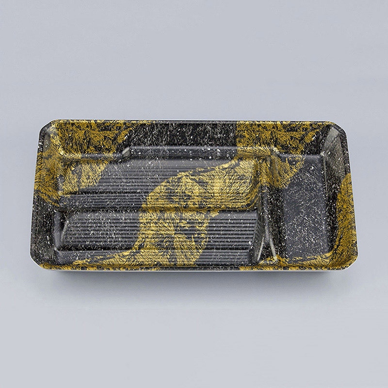 シーピー化成 水産トレー LFS-25-15A 玄石 50枚/袋（ご注文単位16袋）【直送品】