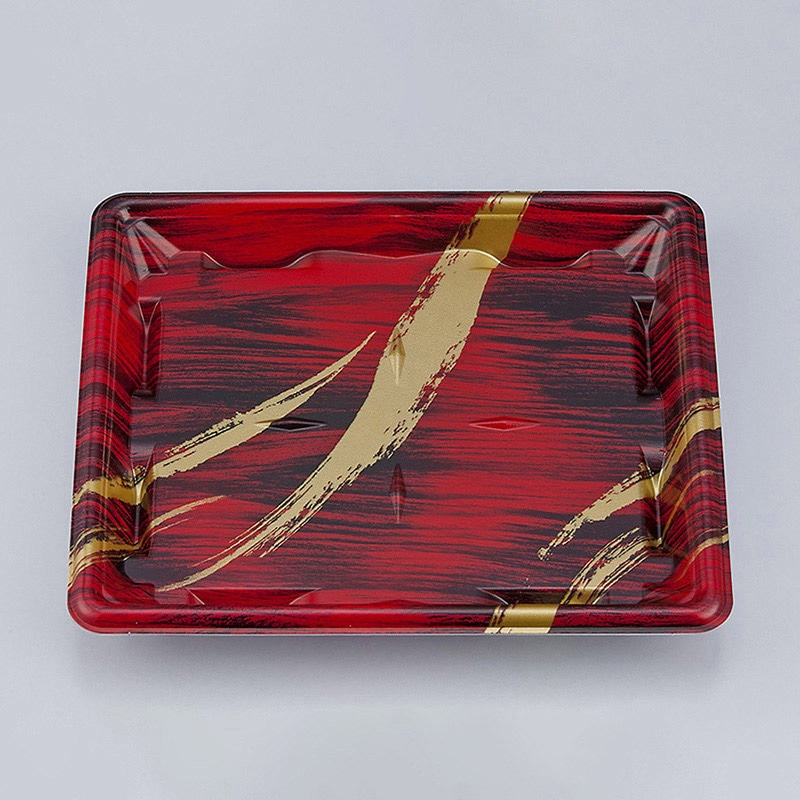 シーピー化成 刺身容器 SF冴盛 本体 19-17F かすみ木目 50枚/袋(ご注文単位18袋)【直送品】