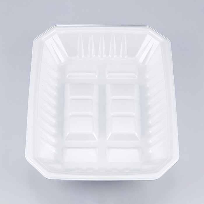 >シーピー化成 精肉トレー 新L筏 20-26-37 無地 50枚/袋(ご注文単位12袋)【直送品】