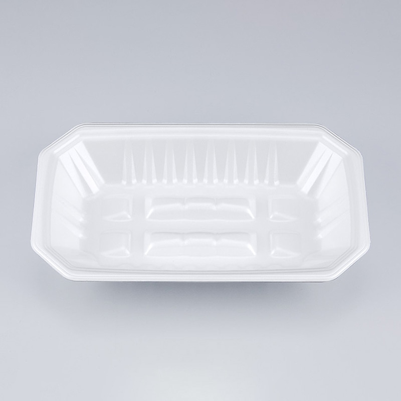 シーピー化成 精肉トレー 新L筏 25-15-37 無地 50枚/袋（ご注文単位16袋）【直送品】