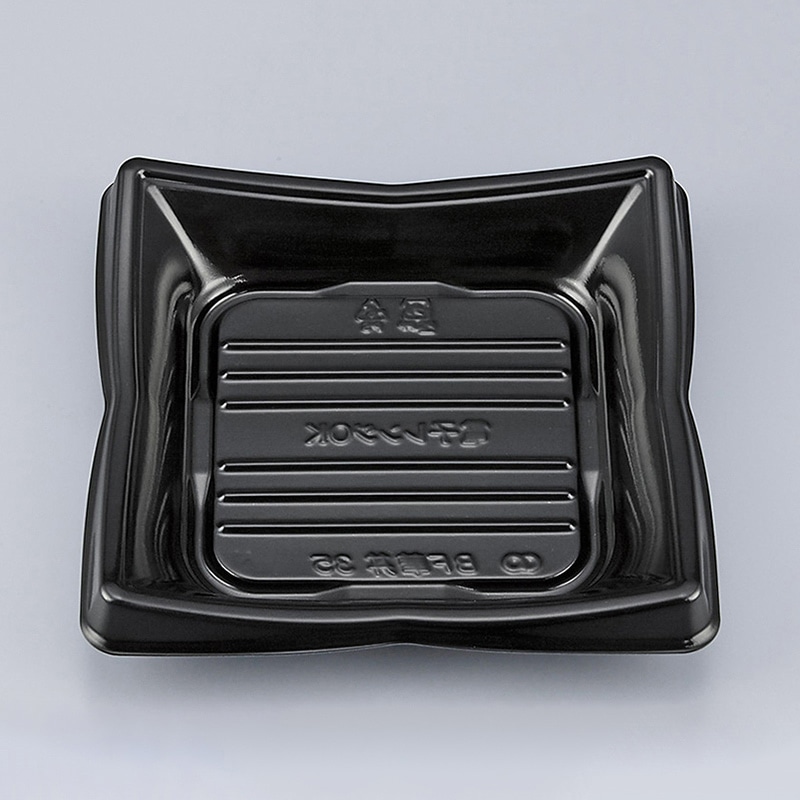 シーピー化成 丼容器 BF華丼 本体 35（N） 黒 50枚/袋（ご注文単位24袋）【直送品】