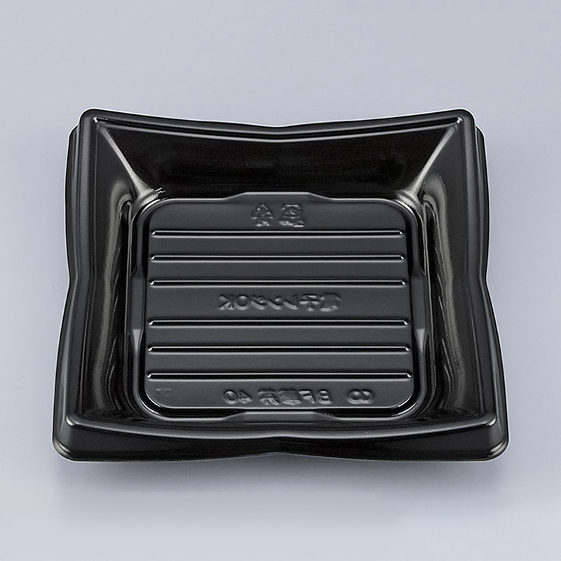 シーピー化成 丼容器 BF華丼 本体 40（N） 黒 50枚/袋（ご注文単位24袋）【直送品】