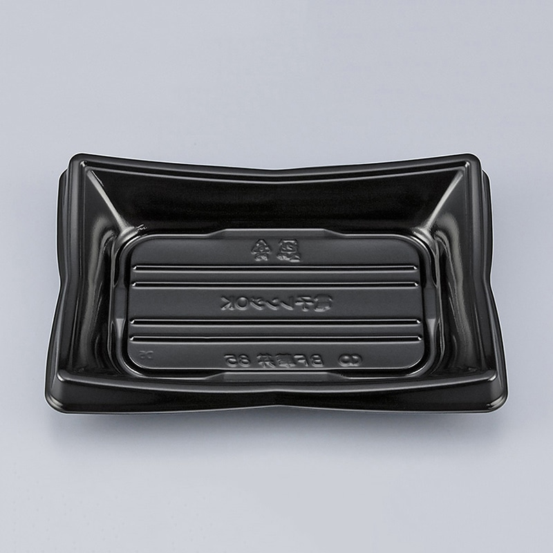 シーピー化成 丼容器 BF華丼 本体 85（N） 黒 50枚/袋（ご注文単位24袋）【直送品】