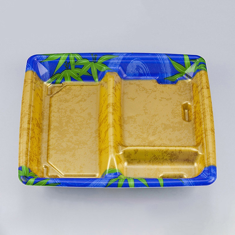 >シーピー化成 麺セット容器 SF弁当 本体 64 ちさり 50枚/袋(ご注文単位12袋)【直送品】