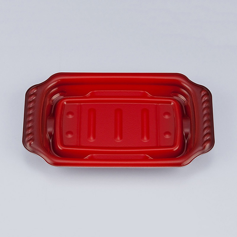 シーピー化成 惣菜容器 TNプレト 本体 18-11 セルモ赤 50枚/袋(ご注文単位24袋)【直送品】