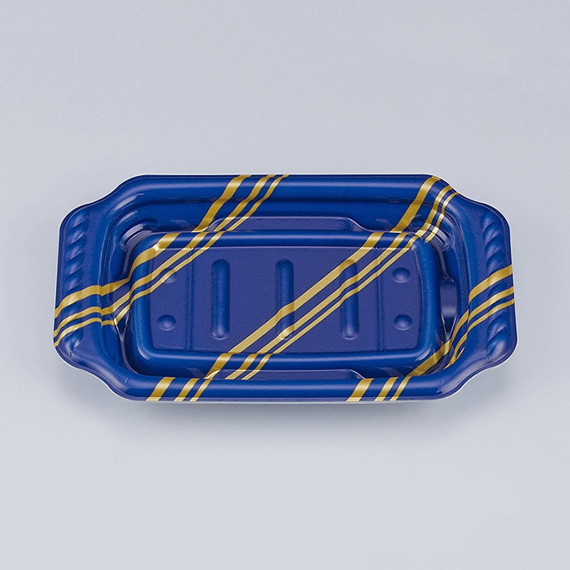 シーピー化成 惣菜容器 TNプレト 本体 18-11 リッチ紺 50枚/袋(ご注文単位24袋)【直送品】