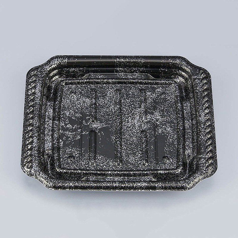 シーピー化成 惣菜容器 TNプレト 本体 20-17 珠玉黒 50枚/袋（ご注文単位15袋）【直送品】