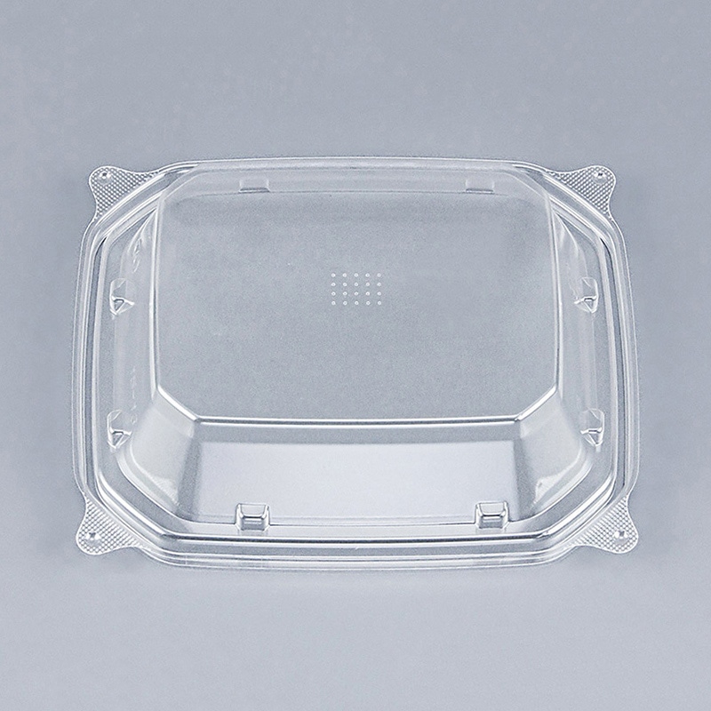 シーピー化成 惣菜容器 CBF-DE 内外嵌合蓋 15-13 穴明 50枚/袋（ご注文単位24袋）【直送品】