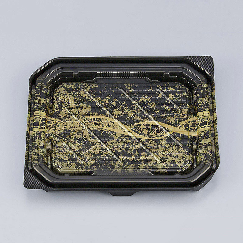 シーピー化成 寿司容器 BS浜盛 本体 23 岩波 50枚/袋（ご注文単位18袋）【直送品】