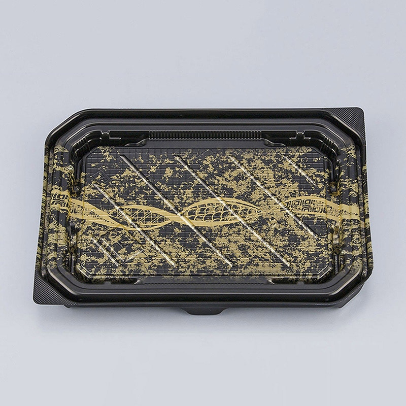 シーピー化成 寿司容器 BS浜盛 本体 24 岩波 50枚/袋（ご注文単位16袋）【直送品】