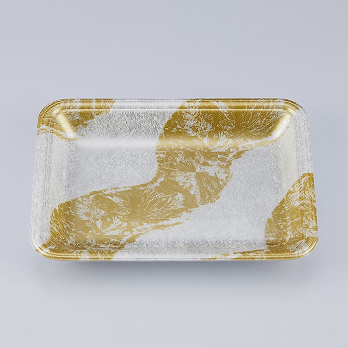 シーピー化成 汎用トレー 新LL 15-25 玄石金銀 100枚/袋（ご注文単位16袋）【直送品】