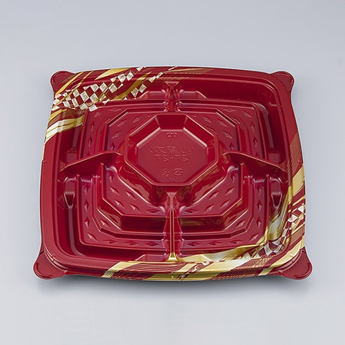 シーピー化成 オードブル容器 NU盛ブル 本体 27-27 エレガ 10枚/袋（ご注文単位24袋）【直送品】