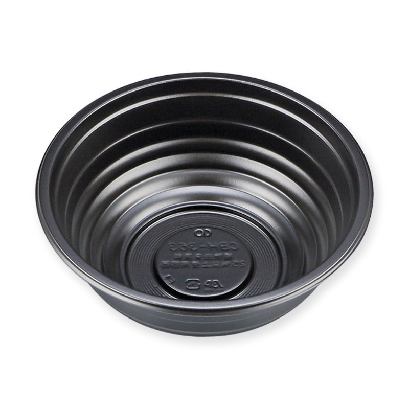シーピー化成 丼容器 CBH-363 本体(バイオ) 黒 50枚/袋