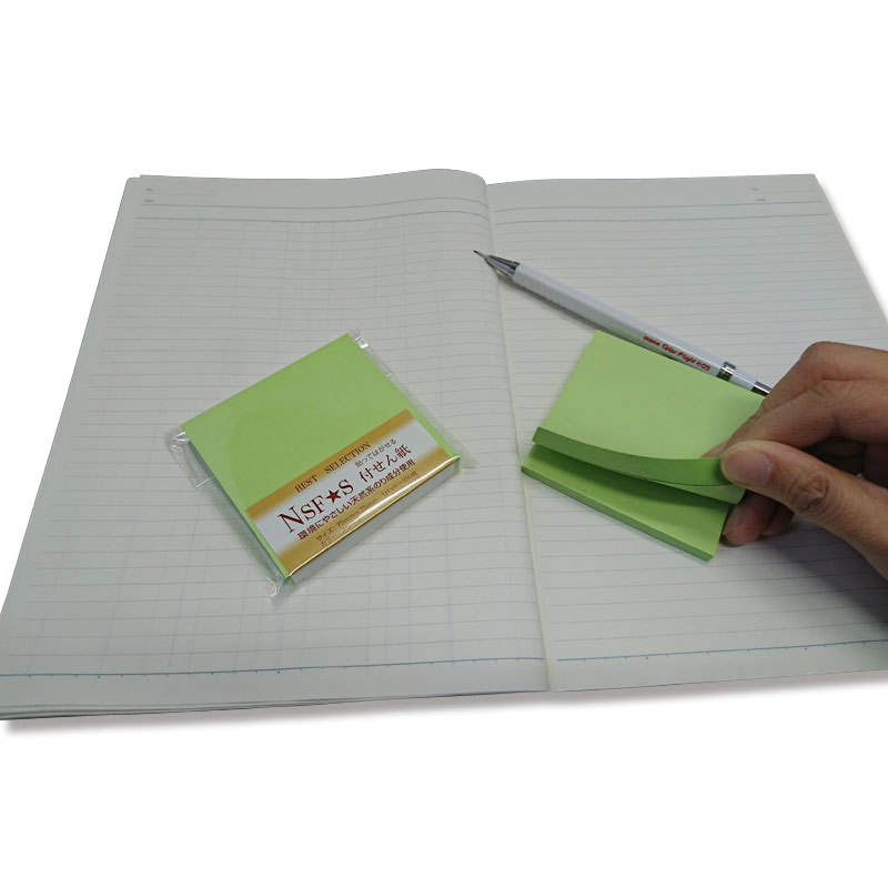 トップフォーム Nsふせん紙 NSF-03T グリーン 1個