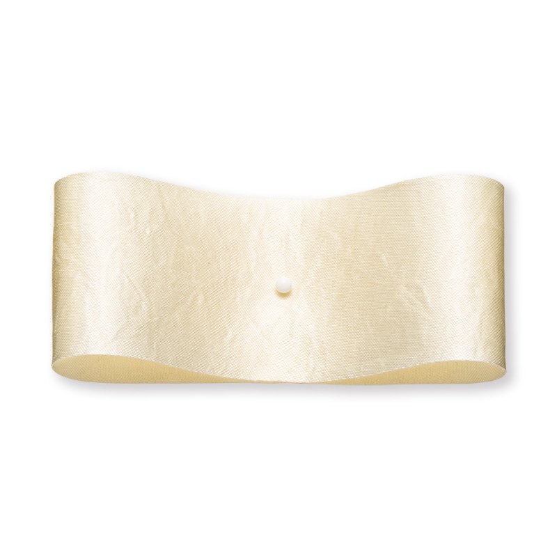 東京リボン リボン　グロッシー　01403 36×14 #10　バニラ 1巻（ご注文単位1巻）【直送品】