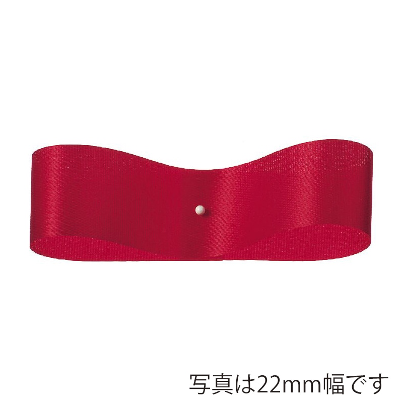 東京リボン リボン　サテンフラリスト　08210 11×92 #47　レッド 1巻（ご注文単位1巻）【直送品】