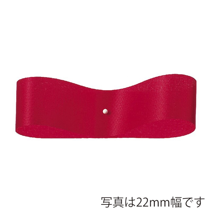 東京リボン リボン　サテンフラリスト　08210 11×92 #53　ディープレッド 1巻（ご注文単位1巻）【直送品】