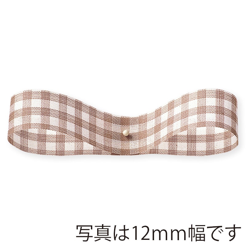 東京リボン リボン　コットンギンガム　05800 12×38 #24 1巻（ご注文単位1巻）【直送品】
