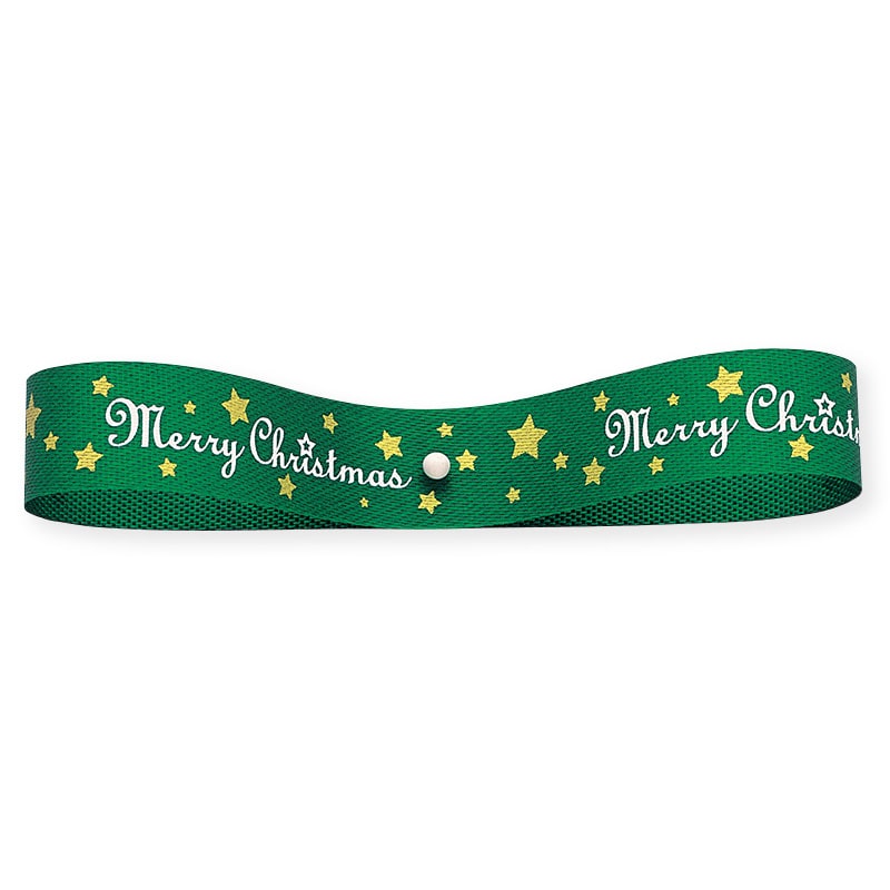 東京リボン クリスマスリボン M.C.ステラ 18512 12×25 #16 1巻(ご注文単位1巻)【直送品】