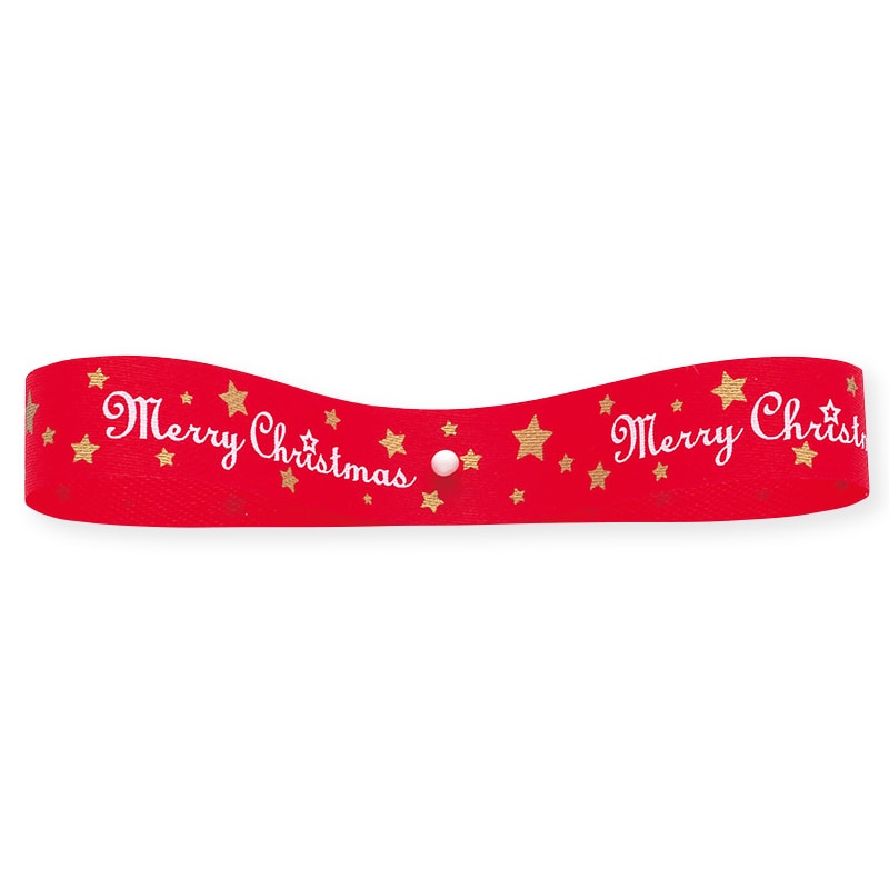 東京リボン クリスマスリボン　M.C.ステラ　18512 12×25 #47 1巻（ご注文単位1巻）【直送品】