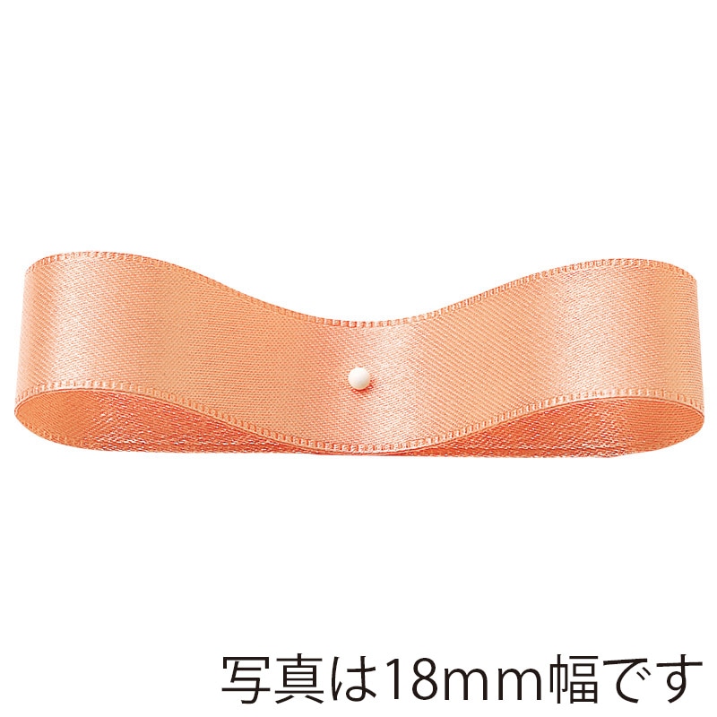 >東京リボン リボン DSサテン 29394 96×30 #9 ピーチ 1巻(ご注文単位1巻)【直送品】