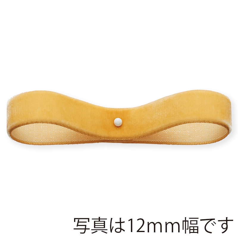 東京リボン リボン　シングルベルベット　26000 3×40 #23　オレンジ 1巻（ご注文単位1巻）【直送品】