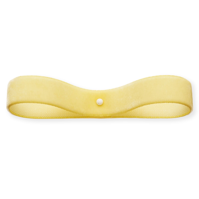 東京リボン リボン　シングルベルベット　26003 12×10 #95　クリーム 1巻（ご注文単位1巻）【直送品】